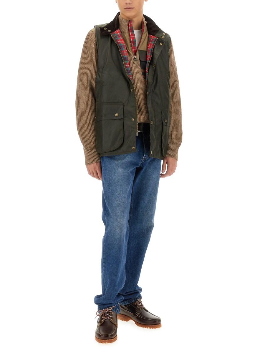 BARACUTA X BARBOUR GILET CON LOGO Duty-free