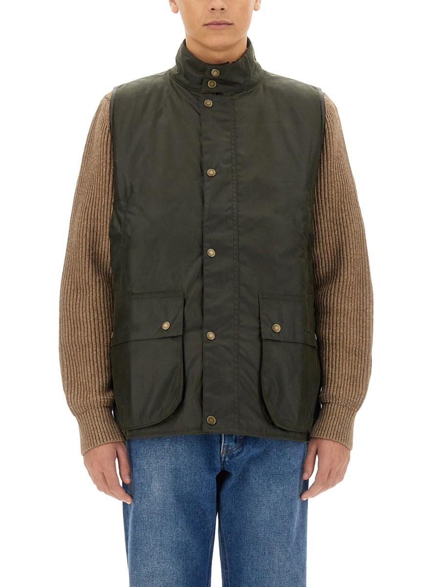 BARACUTA X BARBOUR GILET CON LOGO Duty-free