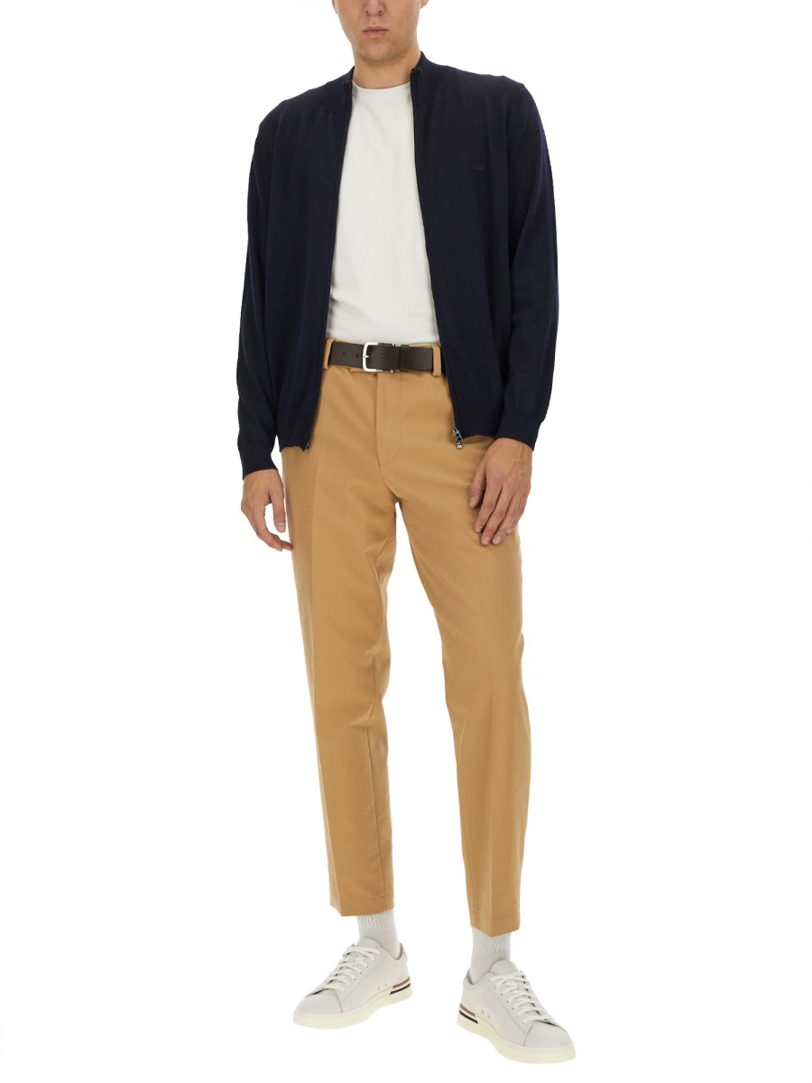BOSS CARDIGAN "BALONSO" IN LANA CON ZIP 50% di sconto per tempo limitato