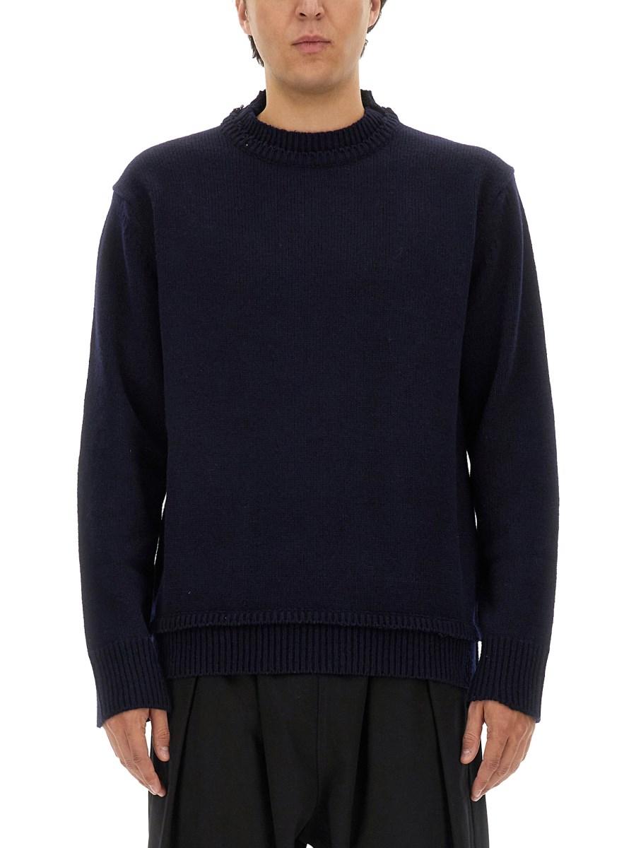 MAISON MARGIELA MAGLIA CON TOPPE
