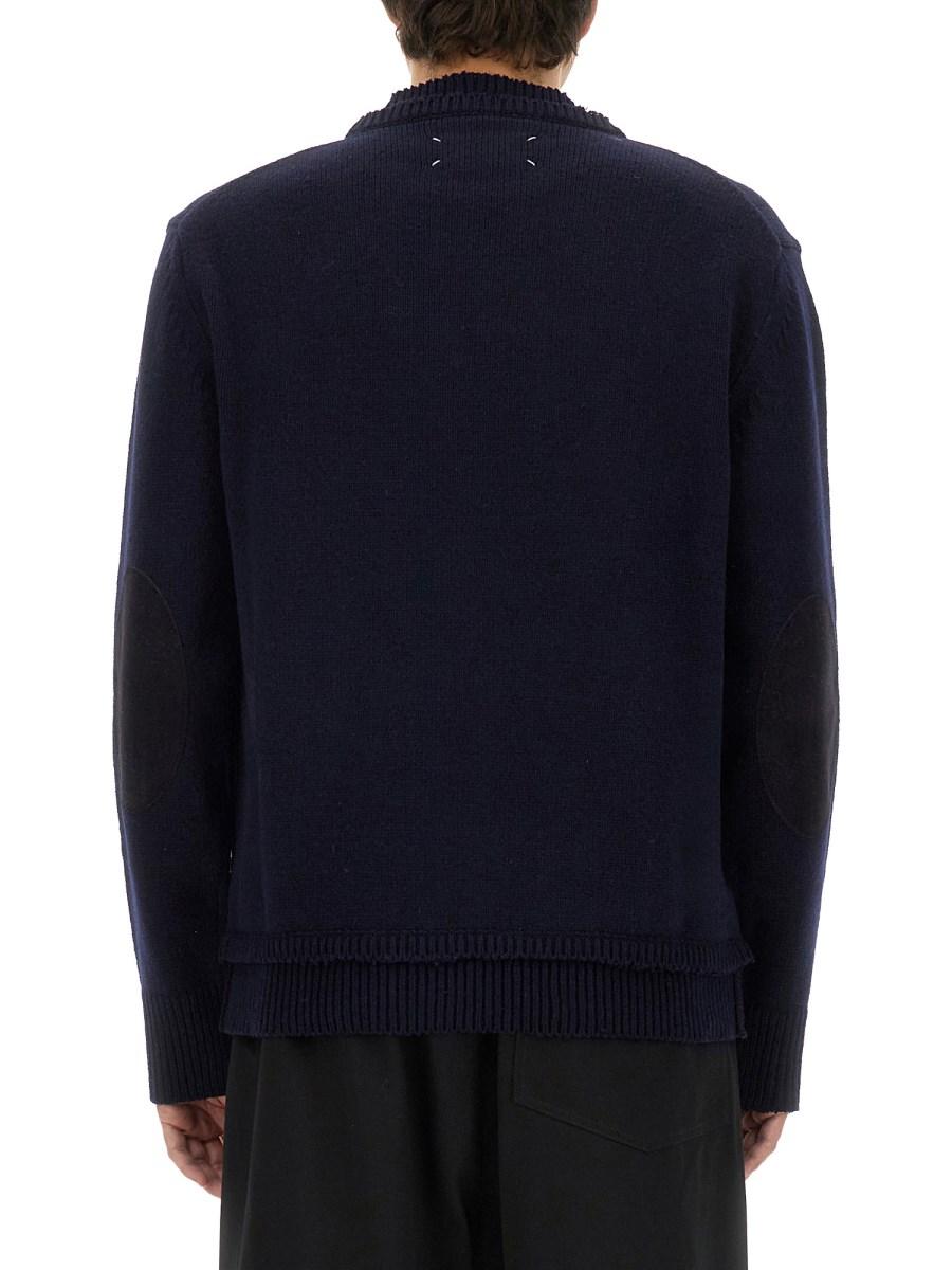 MAISON MARGIELA MAGLIA CON TOPPE Vendita
