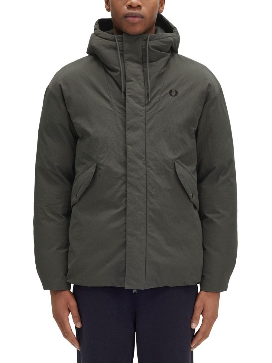 FRED PERRY GIACCA IMBOTTITA CON ZIP Pezzi Unici