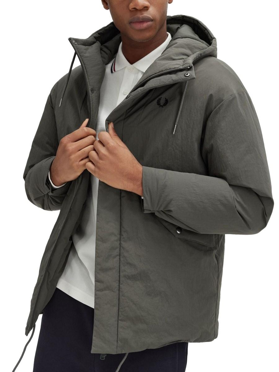FRED PERRY GIACCA IMBOTTITA CON ZIP Pezzi Unici
