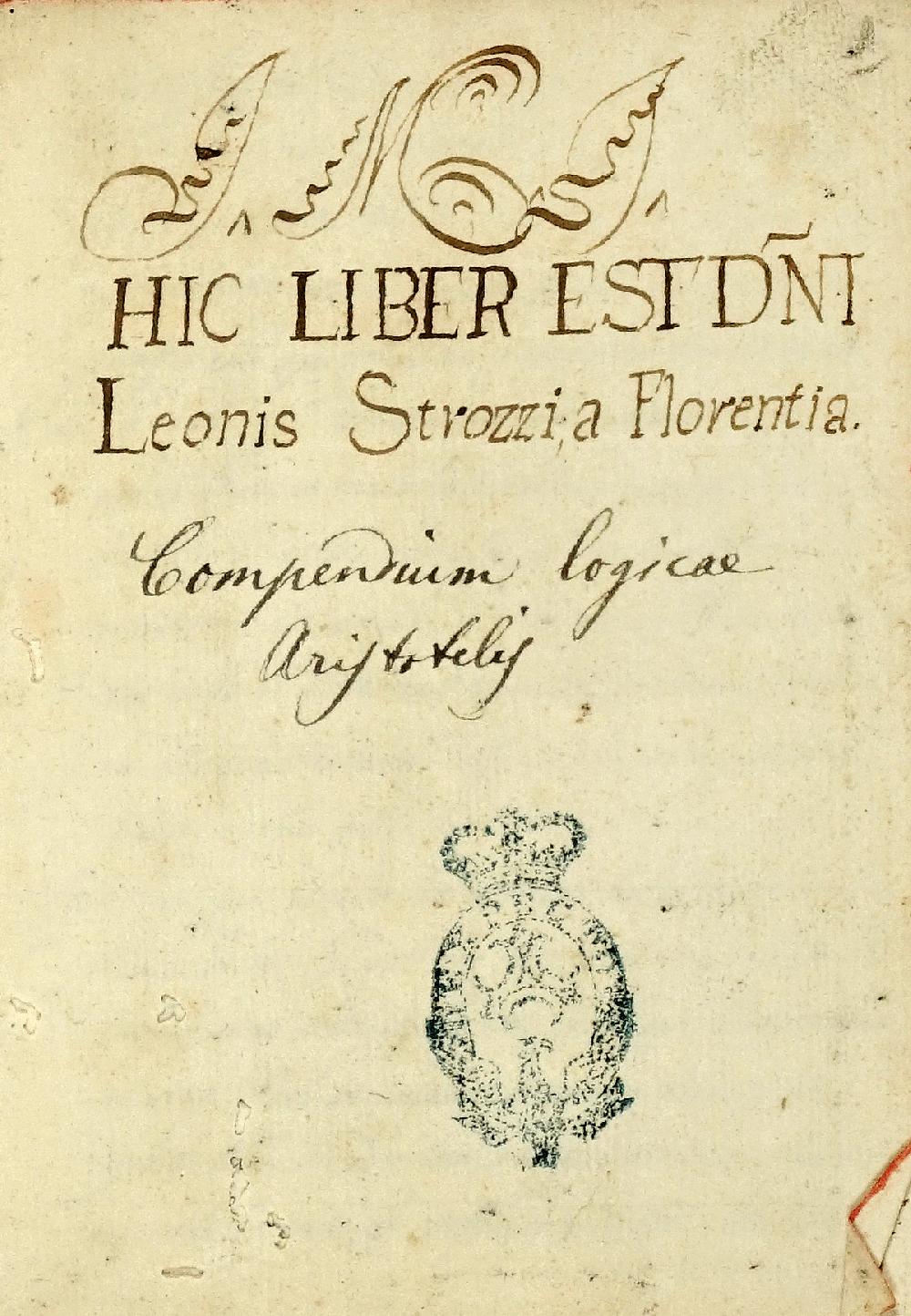 Abebooks Compendium Logicae Aristotelis Liquidazione