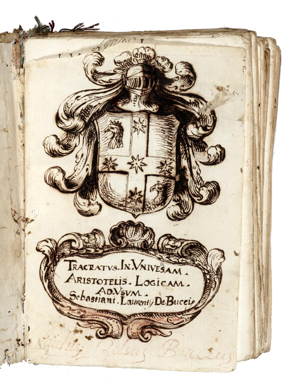 Abebooks Tractatus in Universam Aristotelis. Logica (e phisicae). Ad usum Sebastiani Laurentiis De Bucci Offerte giornaliere