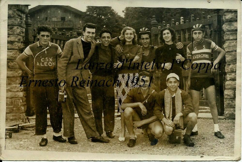 Abebooks Fotografia originale Lanzo d'Intelvi I°Coppa Ernesto Reinach di ciclismo 1951 Grande vendita