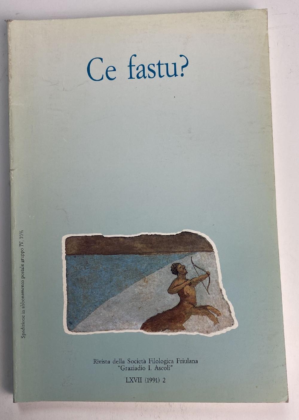 Abebooks Ce fastu? 1991 Vol. 2 Fino al 65% di sconto