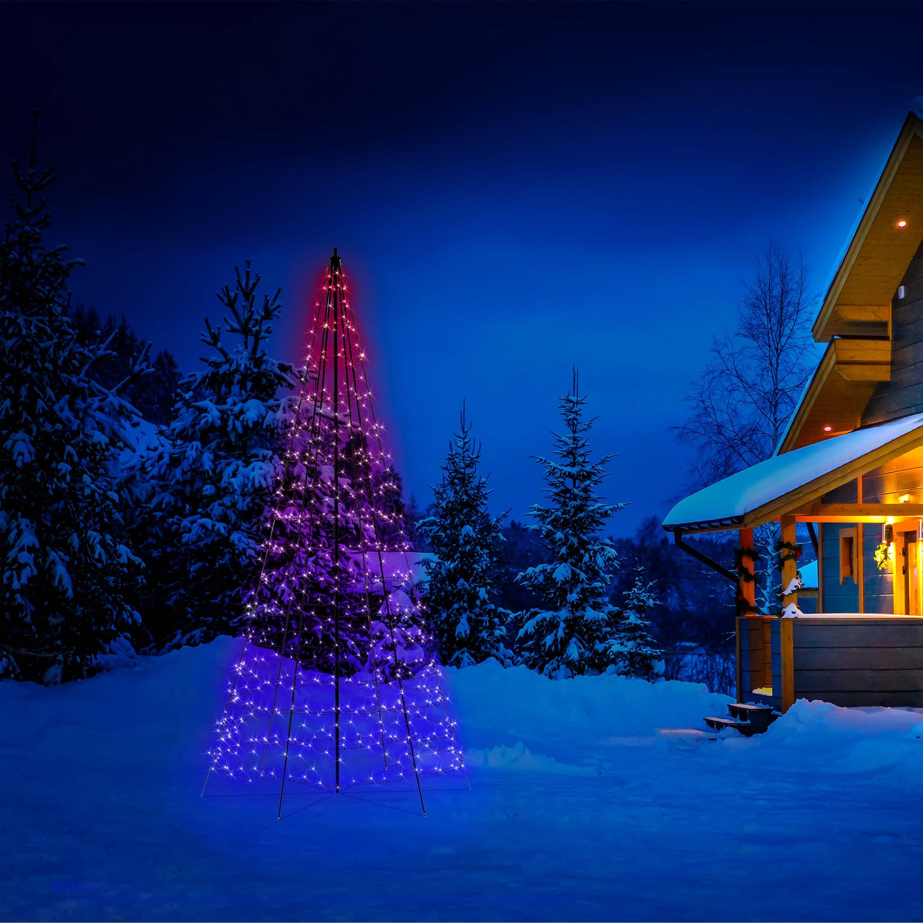 Twinkly Light Tree (edizione multicolore + bianco) Presa