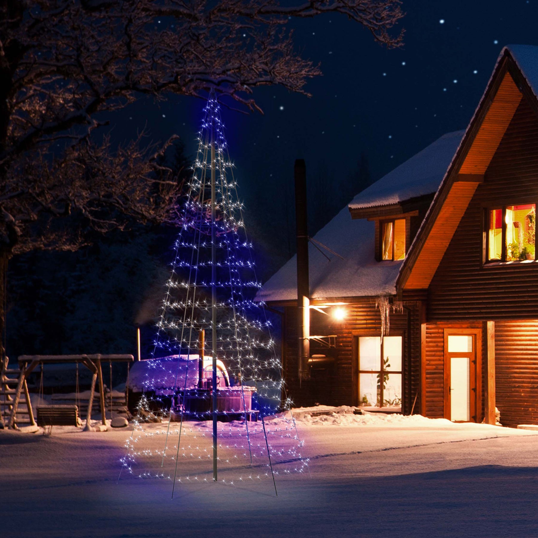 Twinkly Light Tree (edizione multicolore + bianco) Presa